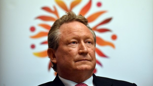 Billionaire Andrew Forrest could be counting on a yearly pay cheque of more than half a billion US dollars from 2018 if current profit levels are maintained and more if profits improve.