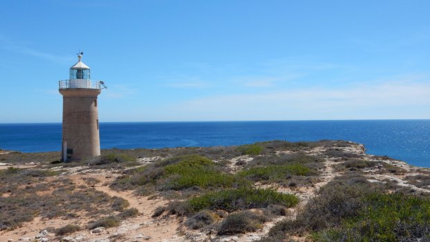 Dirk Hartog Island's lighthouse.
