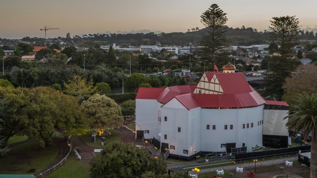 The Pop-Up Globe in Auckland, which is coming to Melbourne in September.