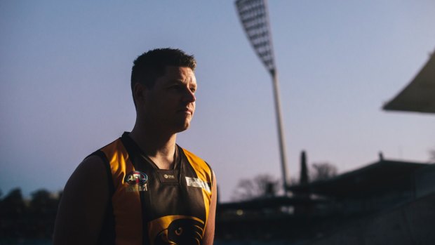 Tuggeranong Hawks' Ashley Pocock who will break the record for the most first grade games.