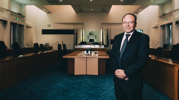 Max Kiermaier, the ACT's retiring deputy clerk and serjeant-at-arms, has been a fly on the wall of both the federal and territory parliaments for 37 years.