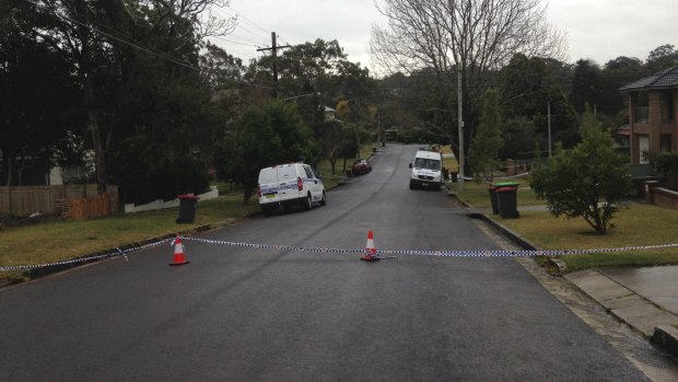 A man's body was found stuffed inside a bin.