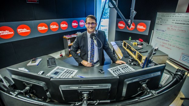Dan Bourchier  has been doing some digital radio shifts ahead of starting breakfast on ABC Radio Canberra.