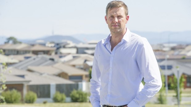 Adam Hobill, president of the ACT chapter of Building Designers Australia, says the push for large houses on small blocks is challenging designers.