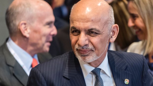 President Ashraf Ghani's government now controls barely half Afghanistan by area.