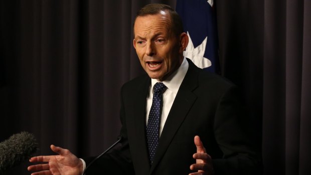 Swinging voters think ex-PM  Tony Abbott is a sook.