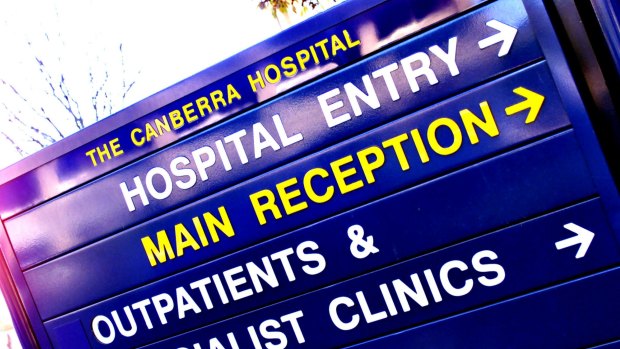 Drain: The cost of care at Canberra Hospital has increased by 7 per cent since 2011-12.