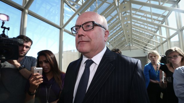 Attorney-General George Brandis said the mandatory metadata retention regime ''applies only to the most serious crime''. 