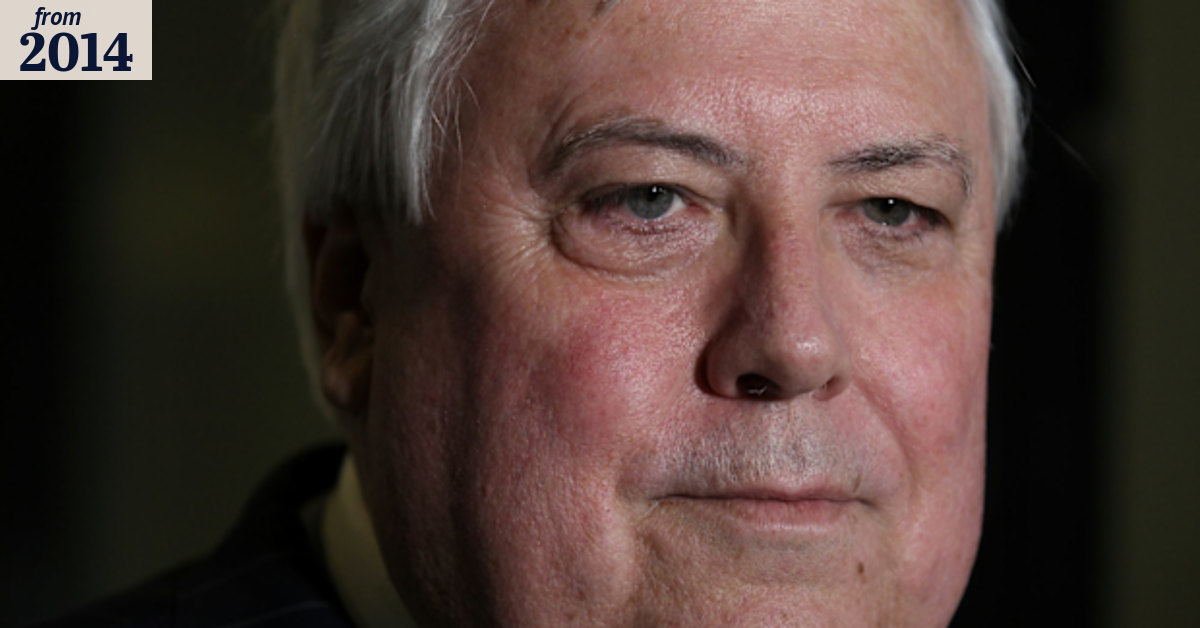 Katter is to blame: Palmer