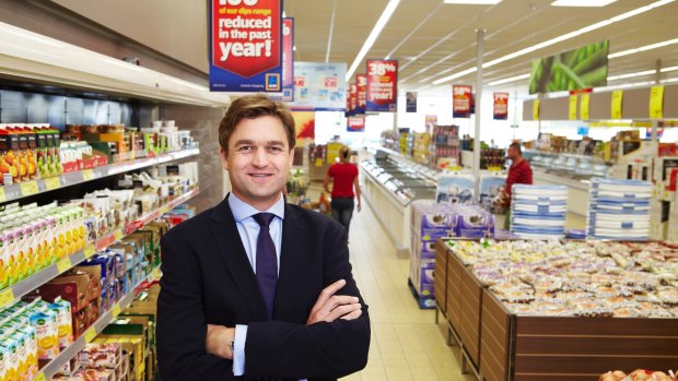 Aldi Australasia CEO Tom Daunt says the company pays the right amount of tax locally.