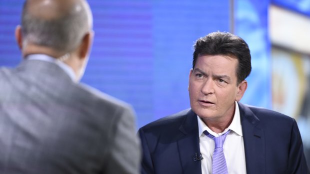 HIV positive: Charlie Sheen gave a candid interview with Today host Matt Lauer.