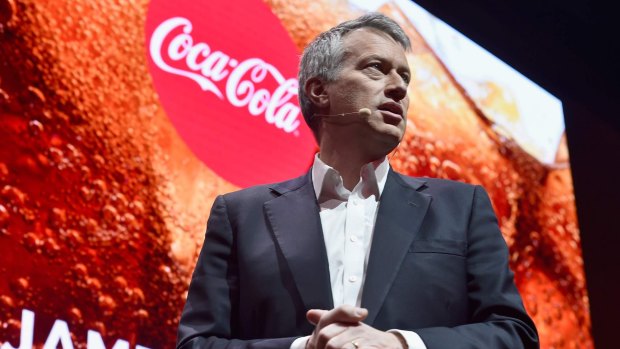 "You have to adapt," says Coca-Cola boss James Quincey.