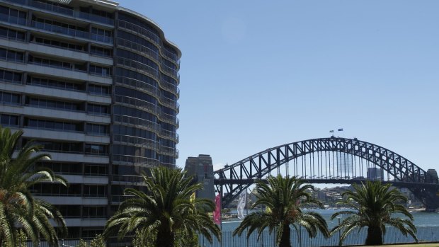Toaster: The Bennelong Apartments at 1 Macquarie Street, Sydney, is one of 43 apartment blocks earmarked for the initial NBN rollout.
