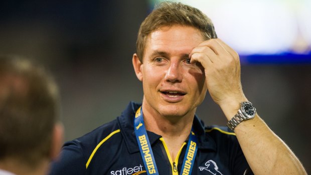 The Brumbies are confident the Queensland Reds won't poach Stephen Larkham.