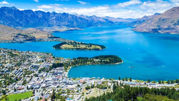 Queenstown, New Zealand, is beautiful but flights from Australia are the least cost-effective for travellers.