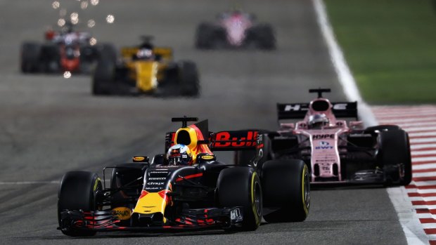 Australia's Daniel Ricciardo had a frustrating day with Red Bull.