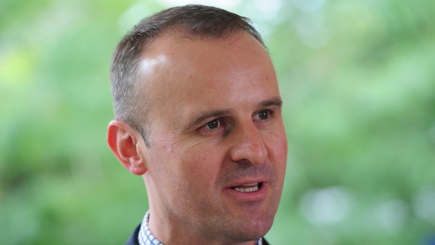 ACT Chief Minister Andrew Barr announced the ACT government workforce would participate in the Pride in Diversity program designed to help employers with inclusion.