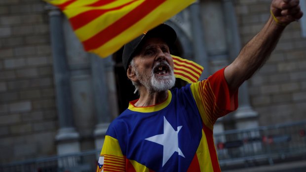An unprecedented crisis over Catalonian independence has seen businesses flee from the region.
