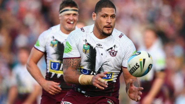 See you later, Sea Eagles: Former Manly prop Willie Mason.