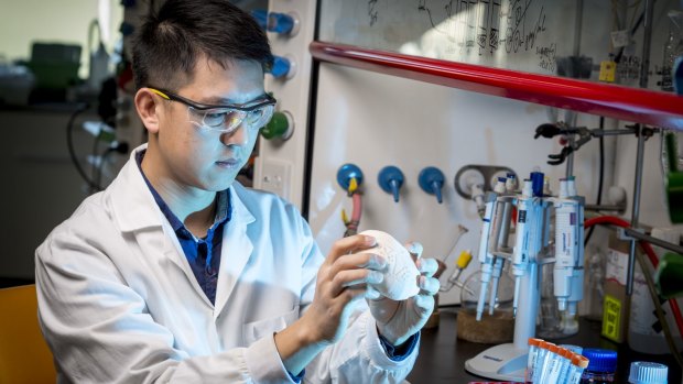 Dr Kang Liang of CSIRO has developed a method of protecting sensitive drugs from hostile conditions.