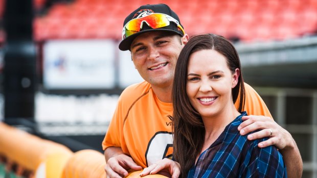 Canberra Cavalry pitcher Brian Grening has retired from baseball and will embark on the next phase of his life with wife Cassie.