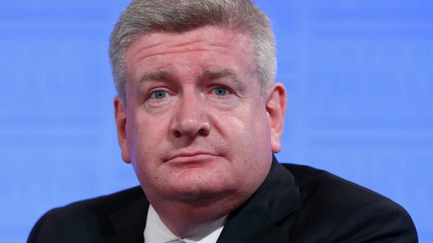 Communications Minister Mitch Fifield said the total cost of the project was now an estimated $54 billion, about $2 billion lower than forecast in last year's corporate plan.