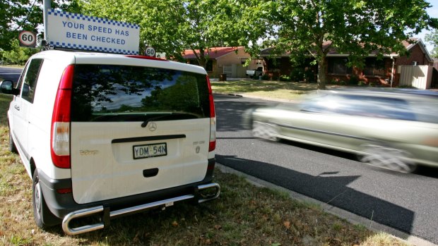 Canberrans can now nominate spots for mobile speed cameras to hang out. 