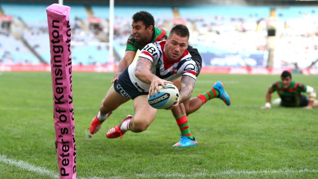 No plans to leave: Shaun Kenny-Dowall wants to extend his stint at the Roosters.
