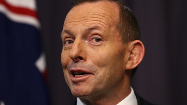 Prime Minister Tony Abbott: his leadership will be on the minds of MPs when the Liberals' party room meets. 
