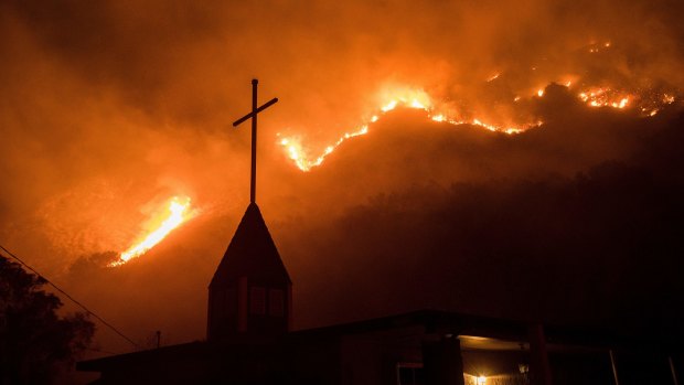 The devastating wildfire season in California drove insured losses to around $US8 billion.