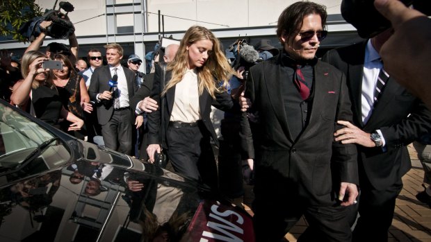 Last May, Amber Heard was on the Gold Coast with her ex-husband Johnny Depp for a court hearing.