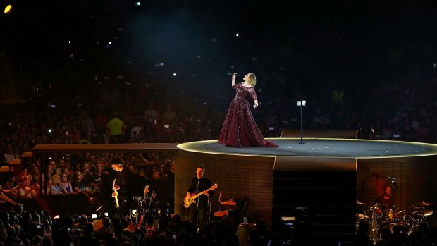 The Gabba is gearing up for two massive Adele shows at the weekend, following her show in Perth last week.