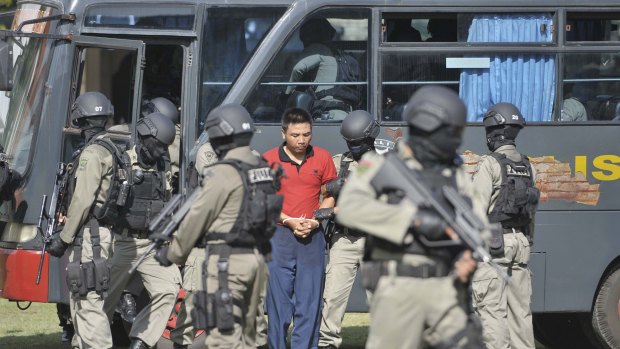 The escalation of preparations comes as Indonesian President Joko Widodo is refusing to confirm whether he is considering his position on the executions. 