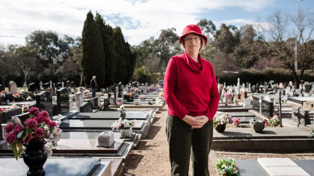 Greens MLA and former cemeteries board head Caroline Le Coutuer says allowing natural burials could be a way of extending the life of the Woden cemetery.