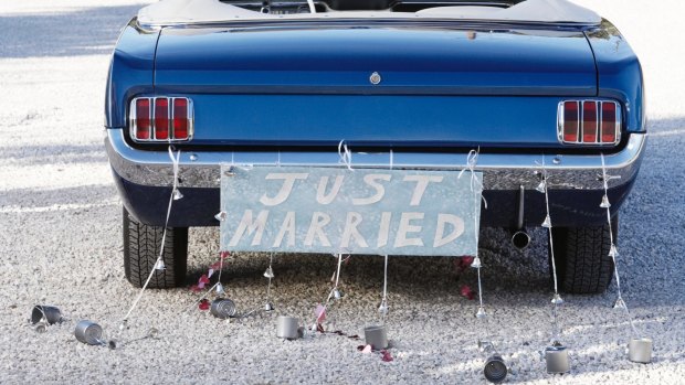 Just married: to yourself.