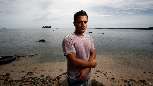 Rohingyan refugee Imran Mohammad Fazal Hoque, one of hundreds of men on Manus Island.