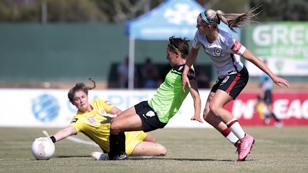 Canberra United players are asked to hand in their mobile phones as soon as they arrive at grounds on W-League game day.