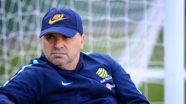 Looking at changes: Socceroos boss Ange Postecoglou. 