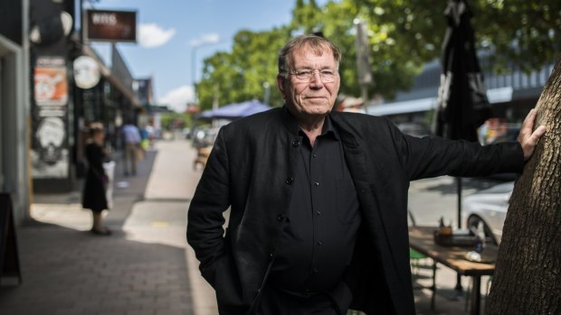 Gehl on the streets of another Australian city, Canberra, during a 2015 visit to Australia. 