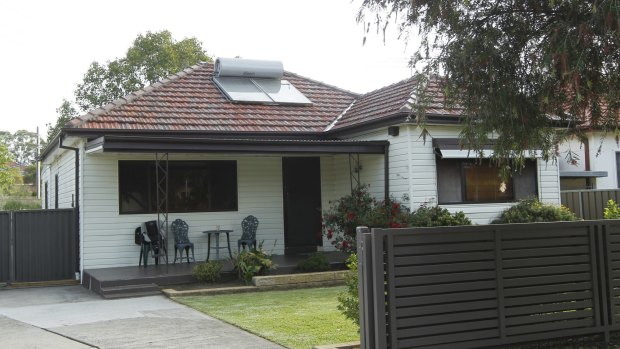 Tight squeeze: Labor Party records say eight members occupy this house along with Hicham Zraika, his wife and daughters.