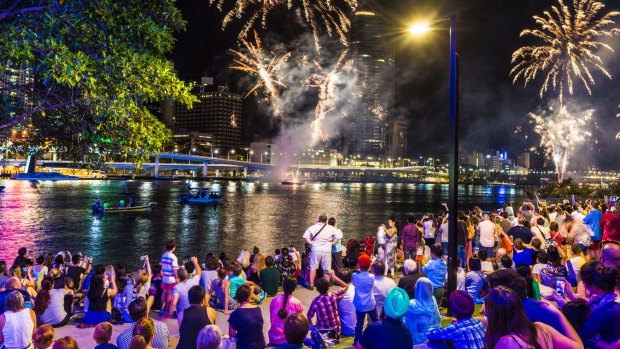 Three children were diagnosed with meningococcal on New Year's Day, after going to South Bank for the New Year's Eve fireworks with family.