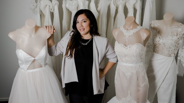 Fashion designer Naomi Hogie, has launched her own bridal range, Naomi Peris Bridal.