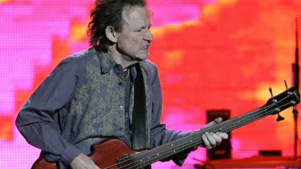 Classically-trained: Jack Bruce at a Cream reunion in 2005.