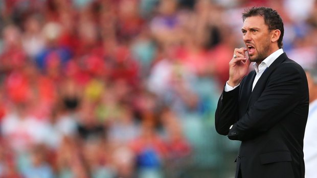 In the spotlight: Western Sydney Wanderers coach Tony Popovic.