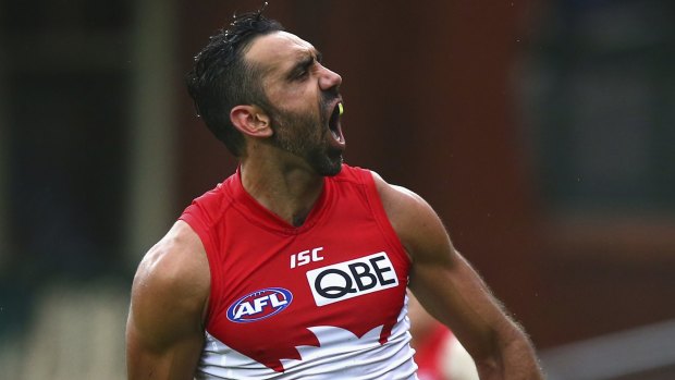 Adam Goodes is on indefinite leave. 