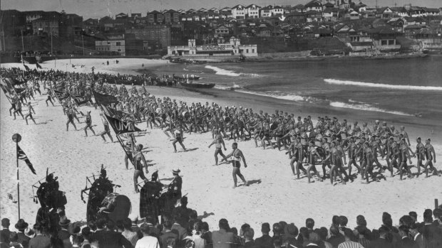 Australian Surf Life Saving Championships Bondi Beach 1935. 