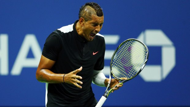 Nick Kyrgios topped the list of Australia's most mentioned athletes for 2015.