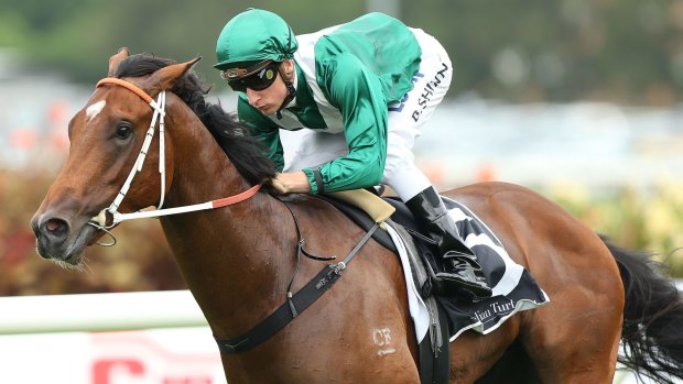 Hot to trot: Headwater treated his rivals with disdain in the Silver Slipper.