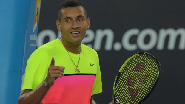 Player: Nick Kyrgios knows how to create intrigue on social media.