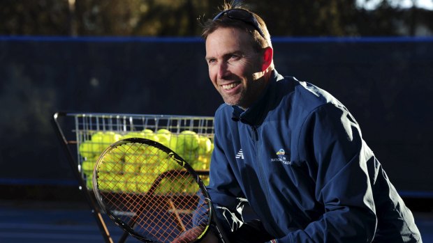 Canberra tennis coach Todd Larkham still remembers being demolished by Lleyton Hewitt at the 2003 Australian Open.